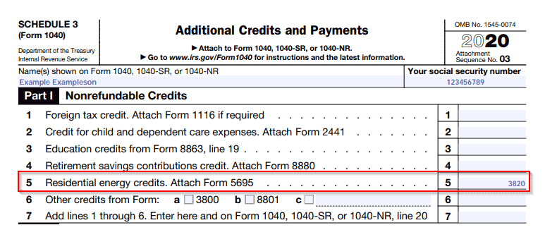 How To Claim The Solar Tax Credit Using IRS Form 5695