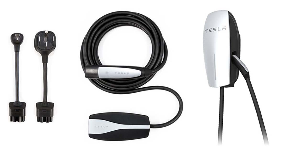 Tesla Universal Wall Connector Level 2 Hardwired Electric Vehicle