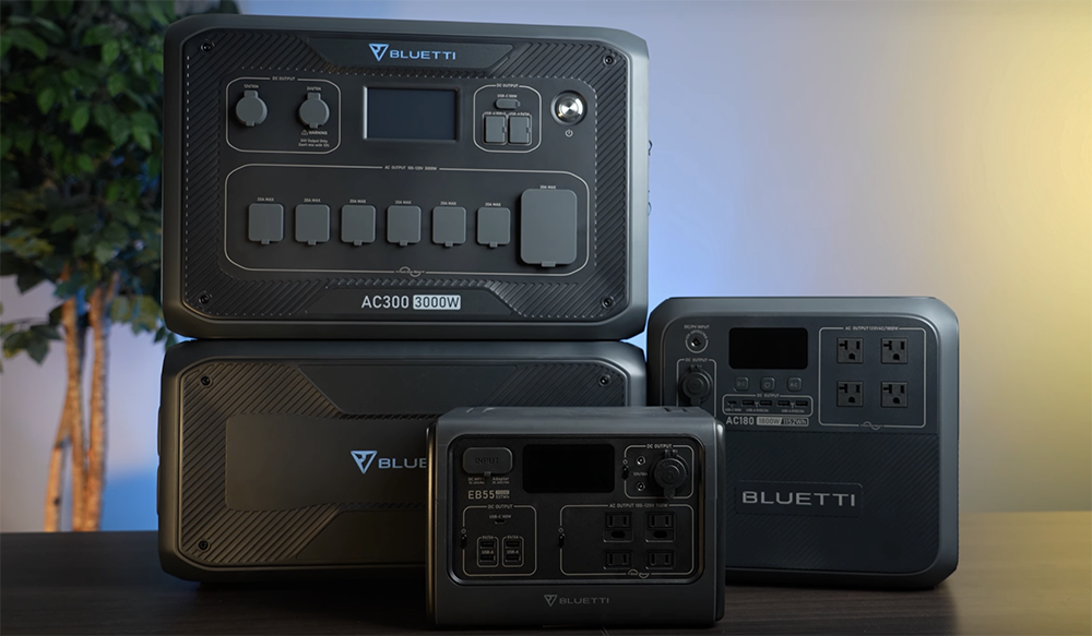 BLUETTI EB3A is an app-controlled RV power station, with UPS capability