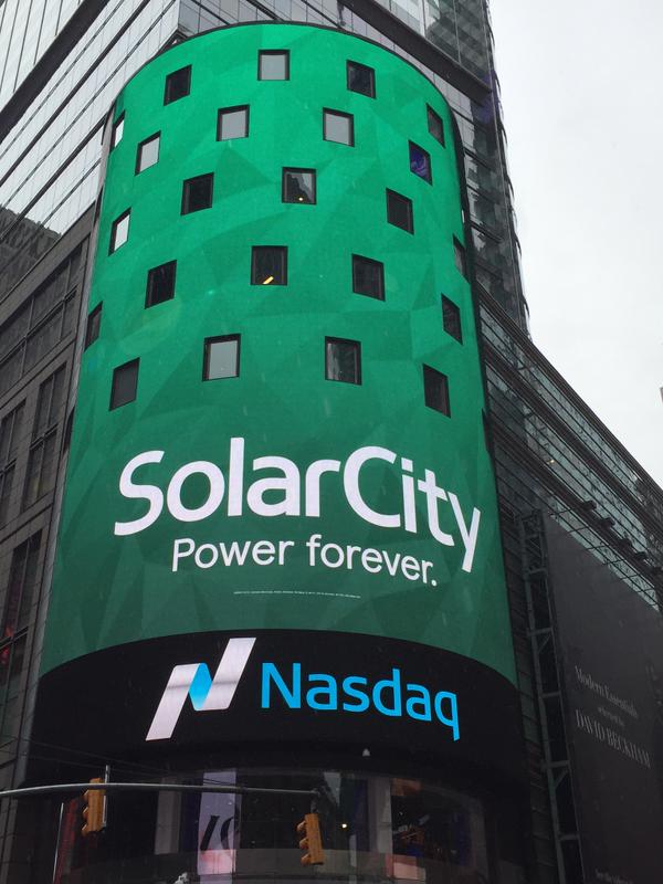 Solarcity Ticker